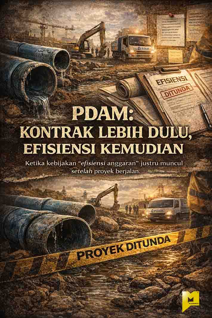 PDAM: Kontrak Lebih Dulu, Efisiensi Kemudian